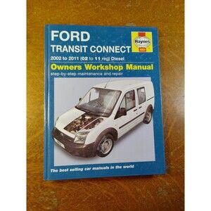 Ford Transit Connect Diesel (02 - 11) Haynes Repair Manual Hard Cover